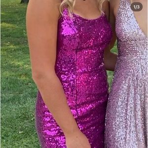 Lulu’s Pink Mini Dress